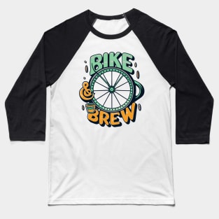 Bike and Brew Baseball T-Shirt